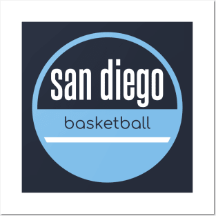 san diego basketball Posters and Art